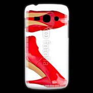 Coque Samsung Galaxy Ace3 Escarpins rouges