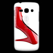 Coque Samsung Galaxy Ace3 Escarpin rouge 2