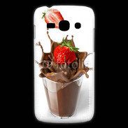 Coque Samsung Galaxy Ace3 Fraise et chocolat