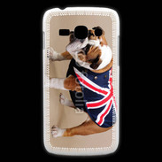 Coque Samsung Galaxy Ace3 Bulldog anglais en tenue