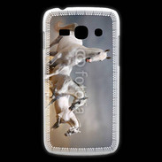 Coque Samsung Galaxy Ace3 Groupe de chevaux blancs