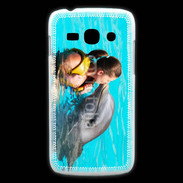 Coque Samsung Galaxy Ace3 Bisou de dauphin