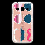 Coque Samsung Galaxy Ace3 Moustache et lunettes 5