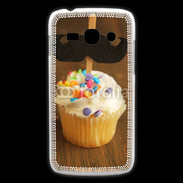 Coque Samsung Galaxy Ace3 Cupcake moustache