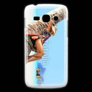 Coque Samsung Galaxy Ace3 Sieste contre un palmier sur la plage