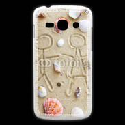 Coque Samsung Galaxy Ace3 Toi et moi sur la plage