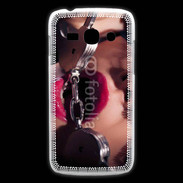 Coque Samsung Galaxy Ace3 Dominatrice sexy avec menottes 