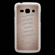 Coque Samsung Galaxy Ace3 Femmes comprises Rouge Citation Oscar Wilde