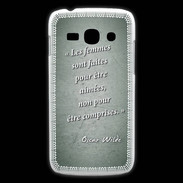 Coque Samsung Galaxy Ace3 Femmes comprises Vert Citation Oscar Wilde