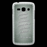 Coque Samsung Galaxy Ace3 Société rêveur Vert Citation Oscar Wilde