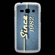 Coque Samsung Galaxy Ace3 Since 1982 Bleu
