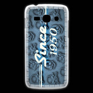 Coque Samsung Galaxy Ace3 Since crane bleu 1950
