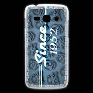 Coque Samsung Galaxy Ace3 Since crane bleu 1952