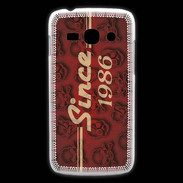 Coque Samsung Galaxy Ace3 Since crane rouge 1986