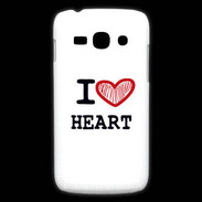 Coque Samsung Galaxy Ace3 I love Heart