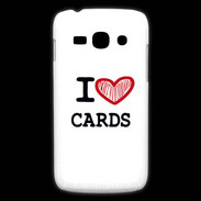 Coque Samsung Galaxy Ace3 I love Poker Heart