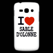Coque Samsung Galaxy Ace3 I love Sable d'Olonne