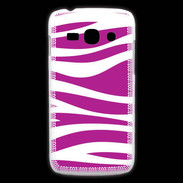 Coque Samsung Galaxy Ace3 zèbre rose & blanc