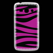 Coque Samsung Galaxy Ace3 zèbre rose & noir