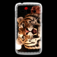 Coque Samsung Galaxy Ace3 Portrait de tigre PB 5