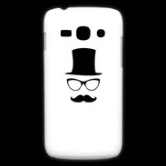 Coque Samsung Galaxy Ace3 chapeau moustache