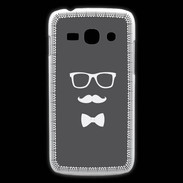 Coque Samsung Galaxy Ace3 moustache & noeud 2