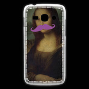Coque Samsung Galaxy Ace3 Moustache Mona Lisa