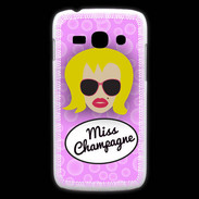 Coque Samsung Galaxy Ace3 Miss Champagne Blonde