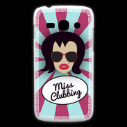 Coque Samsung Galaxy Ace3 Miss Clubbing Brune