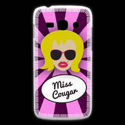 Coque Samsung Galaxy Ace3 Miss Cougar Blonde