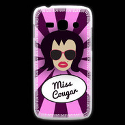 Coque Samsung Galaxy Ace3 Miss Cougar Brune