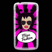 Coque Samsung Galaxy Ace3 Miss Fashion Brune