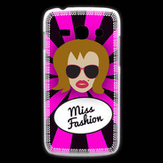 Coque Samsung Galaxy Ace3 Miss Fashion Rousse