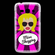 Coque Samsung Galaxy Ace3 Miss Shopping Blonde