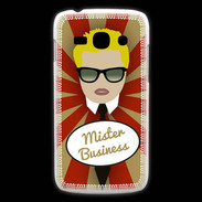 Coque Samsung Galaxy Ace3 Mister Business Blond