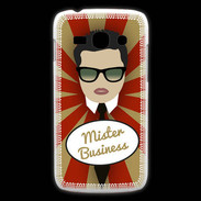 Coque Samsung Galaxy Ace3 Mister Business Brun