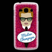 Coque Samsung Galaxy Ace3 Mister Champagne Roux
