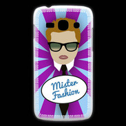 Coque Samsung Galaxy Ace3 Mister Fashion Roux