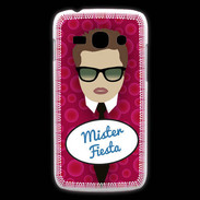 Coque Samsung Galaxy Ace3 Mister Fiesta Chatain