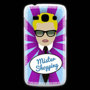 Coque Samsung Galaxy Ace3 Mister Shopping Blond