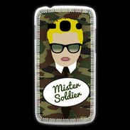 Coque Samsung Galaxy Ace3 Mister Soldier Blond