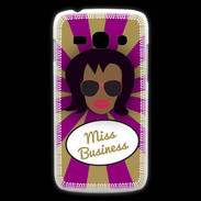 Coque Samsung Galaxy Ace3 Miss business Black