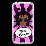 Coque Samsung Galaxy Ace3 Miss Cougar Black