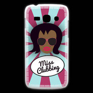 Coque Samsung Galaxy Ace3 Miss Clubbing Black