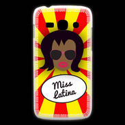 Coque Samsung Galaxy Ace3 Miss Latina Black