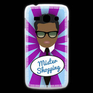 Coque Samsung Galaxy Ace3 Mister Shopping Black