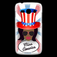 Coque Samsung Galaxy Ace3 Miss USA Black