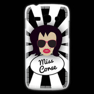 Coque Samsung Galaxy Ace3 Miss Corse Brune