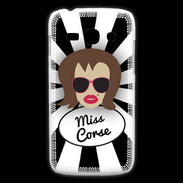 Coque Samsung Galaxy Ace3 Miss Corse Chatain