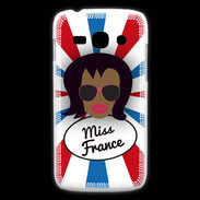Coque Samsung Galaxy Ace3 Miss France Black